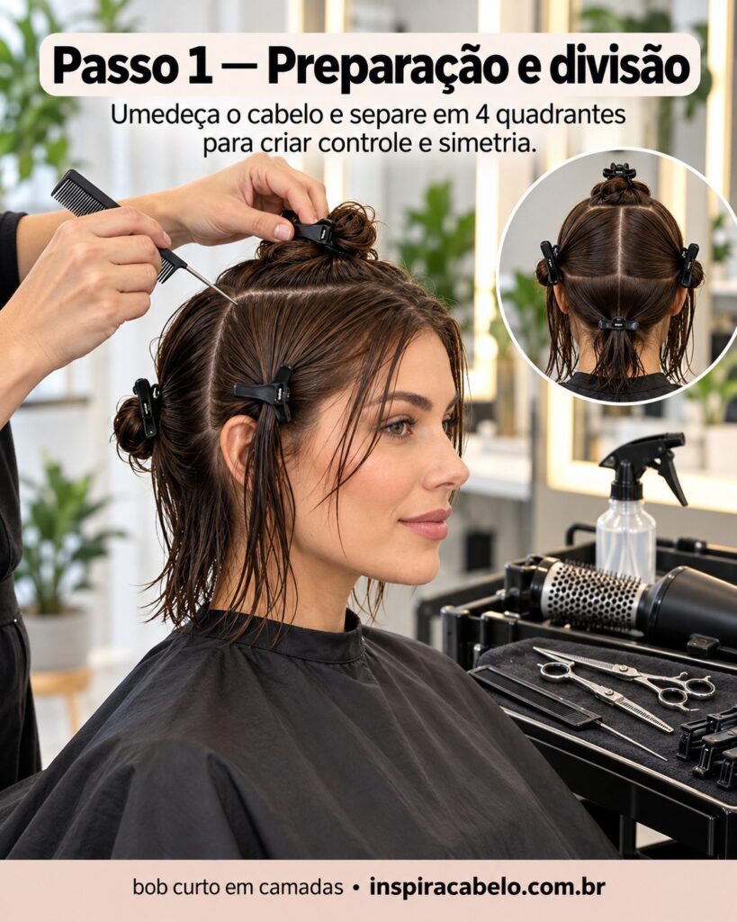 Bob Curto Em Camadas – Meu Passo A Passo Para Um Corte Leve