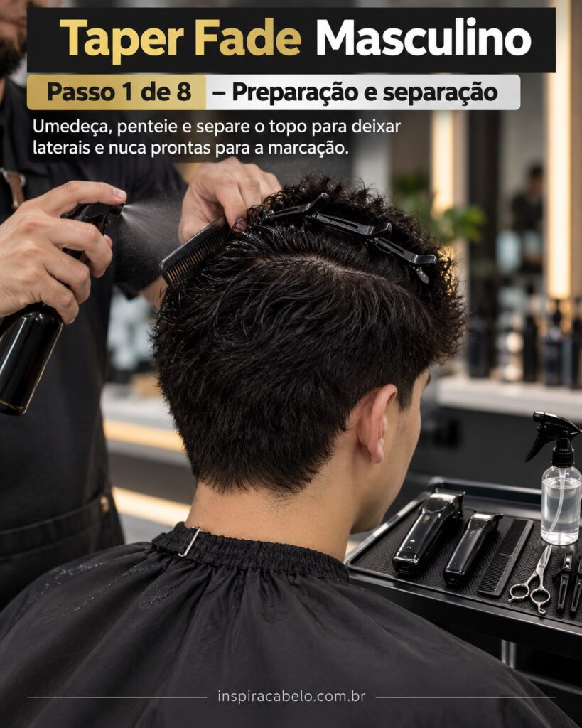 Taper Fade Masculino – Como Conseguir Um Degradê Limpo E